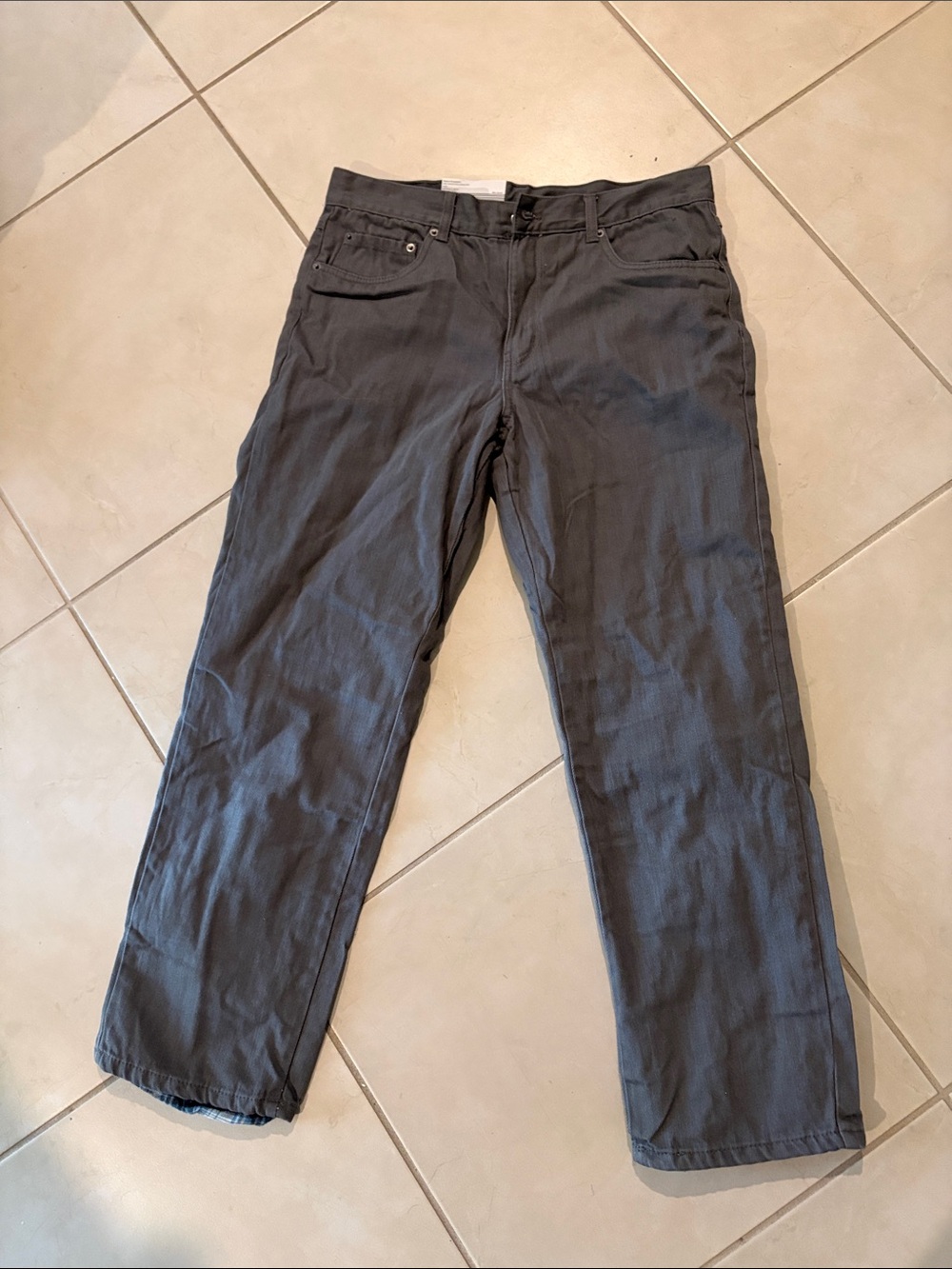 NWT 38 x 32 men’s flannel lined jeans adventuridge 862